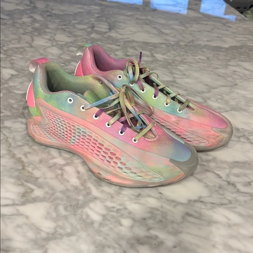 Adidas Anthony Edward’s “Tie Dye” low, 9M, NO BOX